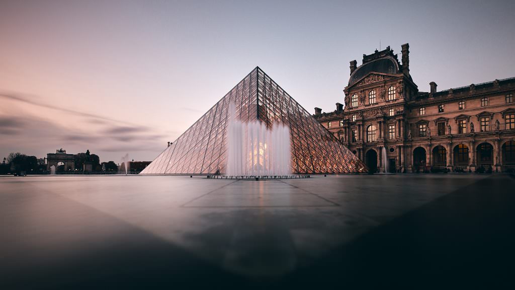 Pyramid of The Louvre - Paris - France